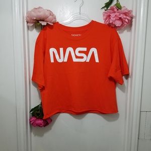 NASA Crop Top T-Shirt